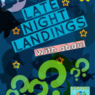 Late Night Landings , with Abdul