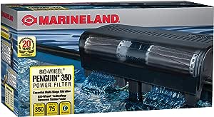 Marineland Power Filter Penguin 350 up to 75gal