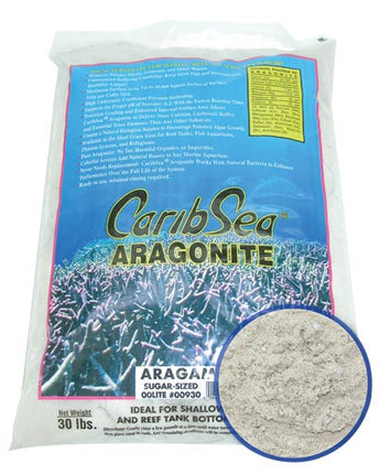 CaribSea Aragamax Sugar-Sized Sand - 30 lb