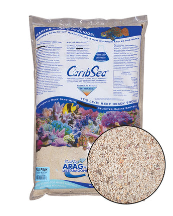 CaribSea Arag-Alive! Fiji Pink - 20 lb