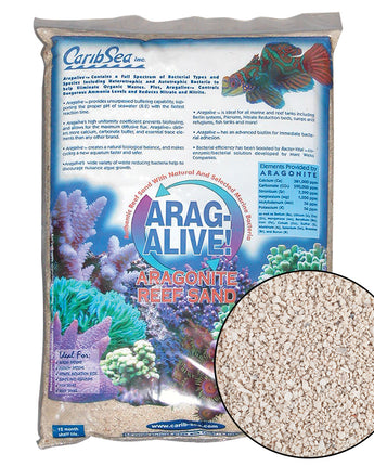 CaribSea Arag-Alive! Special Grade Reef Sand - 20 lb