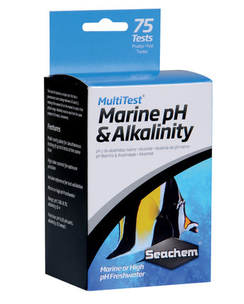 Seachem MultiTest - Marine pH/Alkalinity - 75 Tests