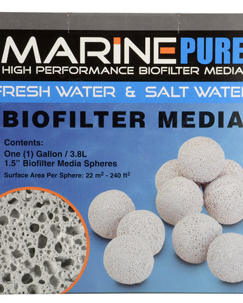 MarinePure Biofilter Media Spheres - 1.5" - 1 gal