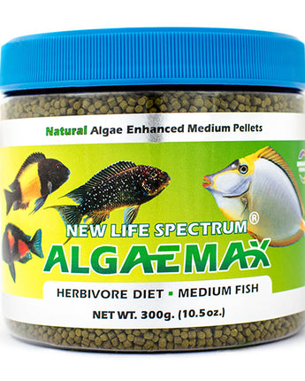 New Life AlgaeMAX Medium Pellet Sinking 2mm-2.5mm 300g