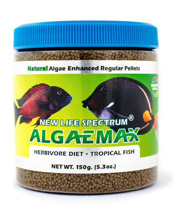 New Life AlgaeMAX Regular Pellet Sinking 1mm-1.5mm 150g