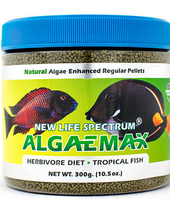 New Life AlgaeMAX Regular Pellet Sinking 1mm-1.5mm 300g