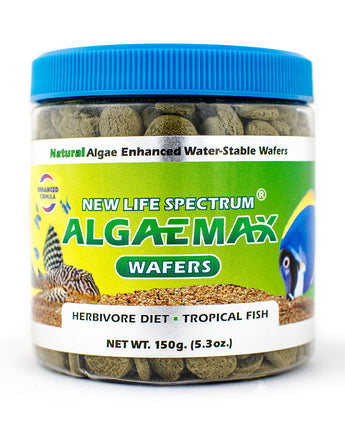New Life AlgaeMAX Wafers Sinking 12mm-12.5mm 150g