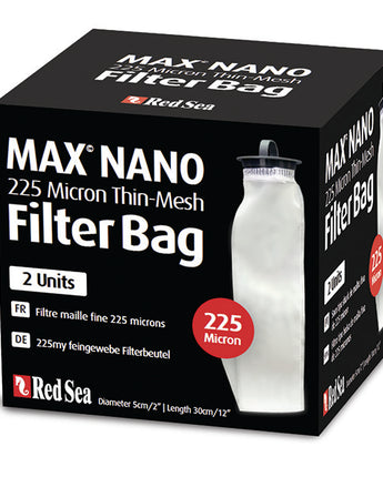 Red Sea Max-Nano 225 Micron Thin Mesh Filter Sock (2pack)