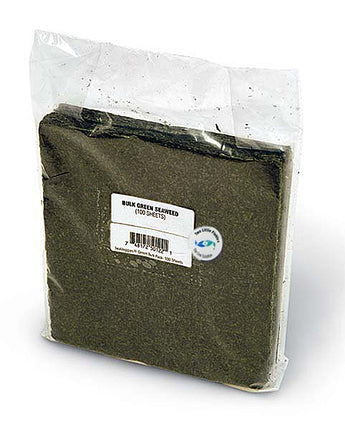 Two Little Fishies SeaVeggies Green Seaweed Bulk Pack 100 sheets
