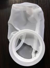 Filter Sock Nylon Mesh 7 inch with plastic rim