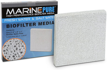 CerMedia MarinePure BioFilter Media Plate 8"x8"x1"