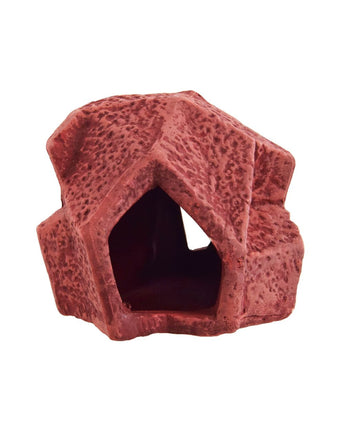 Underwater Treasures Geometrical Rock - Red - Medium